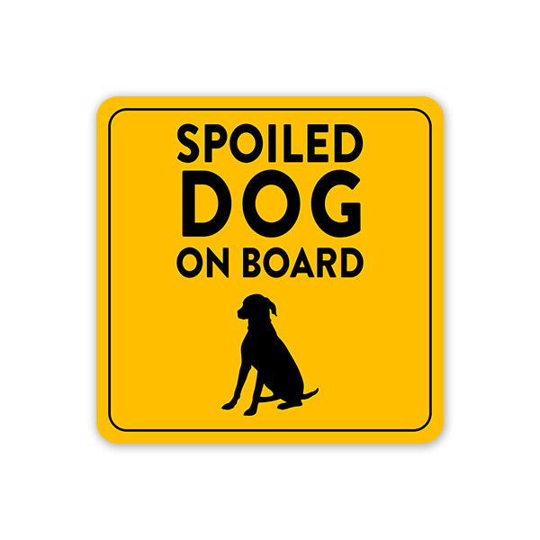 Golden retriever on board sticker sale