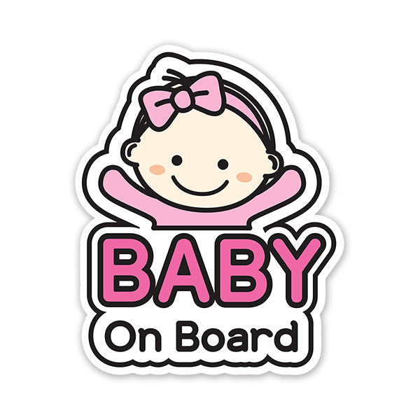 Baby On Board Car Sticker – WrapCart Skins
