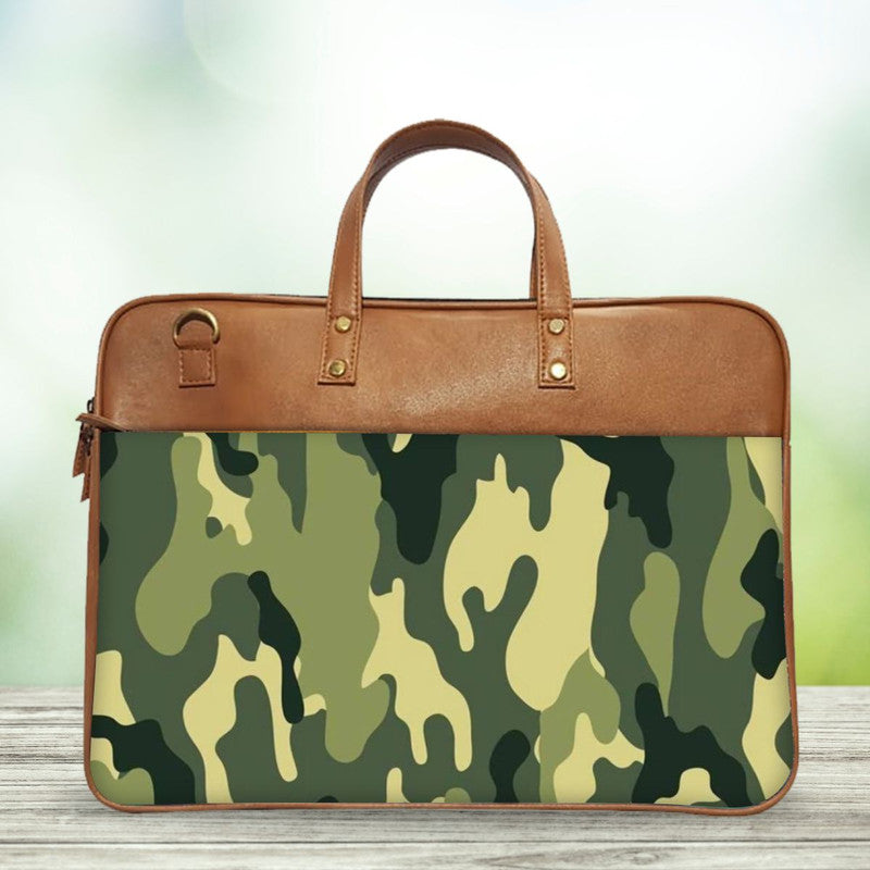 Camouflage shop laptop bag