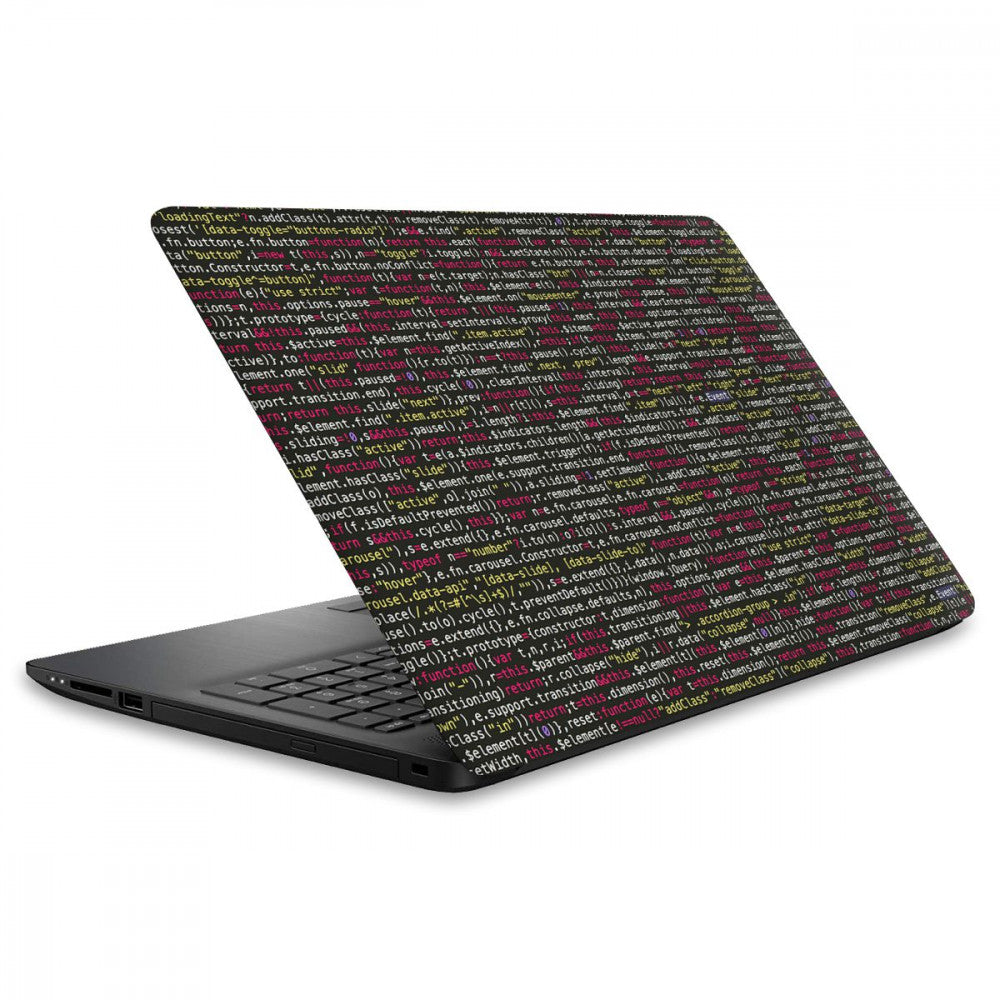 Coding Wallpaper Design Laptop Skin for Sale by ZayedDesigns