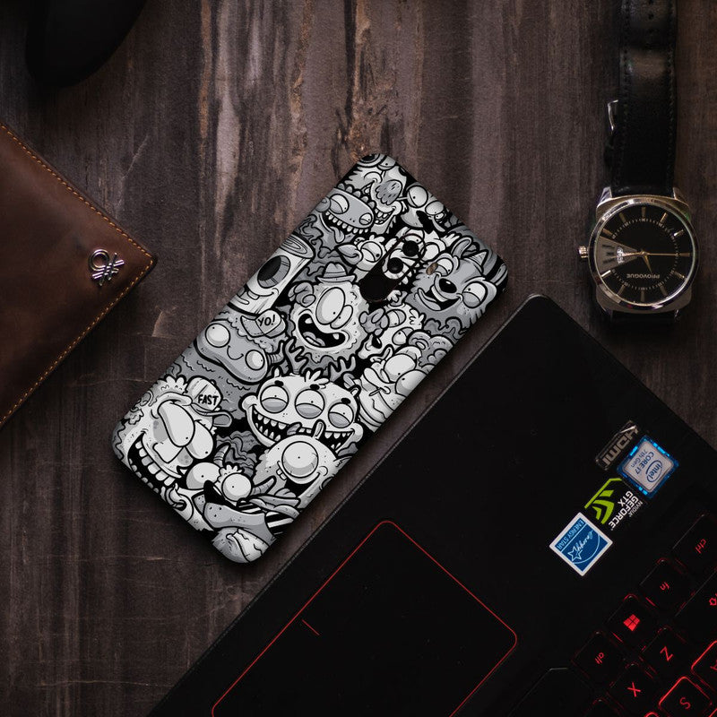 Doodle Monster Mobile Cover – WrapCart Skins