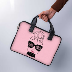 Girl Boss Laptop Sleeve With Handle