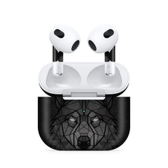 Wolf Abstract Airpods 4 Skin