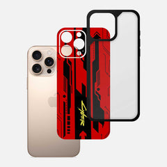 Cyber Red Bumper Mobile Cover - WrapCart