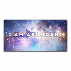 I Am Abundant Tech Mat