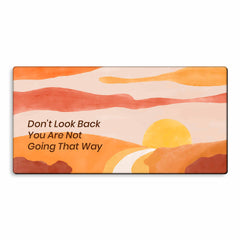 Don't Look Back Tech Mat