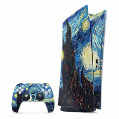 Starry Night Play Station Skin