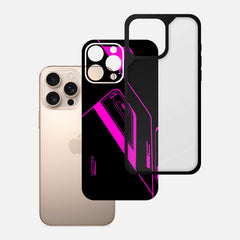 Cyber Rog Pink Bumper Mobile Cover - WrapCart