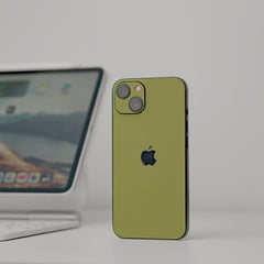 Matte Olive Green Mobile Skin