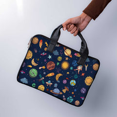 Color Space Laptop Sleeve With Handle - WrapCart