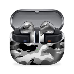 Grey Camo Galaxy Buds 3 Pro Skin