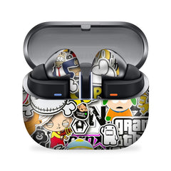 GTA Abstract Galaxy Buds 3 Pro Skin