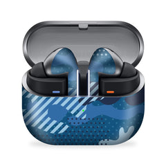 Military Blue Camo Galaxy Buds 3 Pro Skin