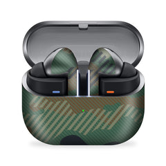 Military Green Camo Galaxy Buds 3 Pro Skin