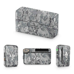 Digi Grey Camo DJI Mic Skin - WrapCart