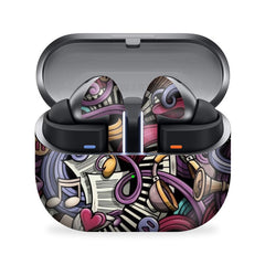 Music Abstract Galaxy Buds 3 Pro Skin