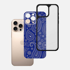 Blue Paisley Bumper Mobile Cover - WrapCart