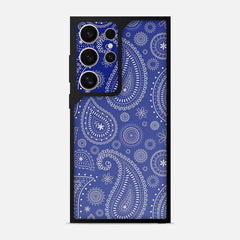 Blue Paisley Bumper Mobile Cover - WrapCart