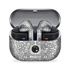 Robotic Doodle Galaxy Buds 3 Pro Skin