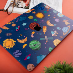 Blue Space 3D Laptop Skins