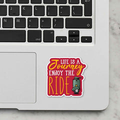 Life is A Journey Laptop Sticker