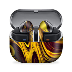 Yellow Mercury Galaxy Buds 3 Pro Skin