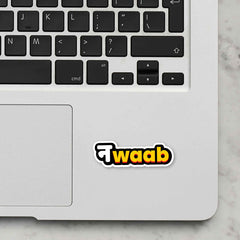 Nawab Laptop Sticker