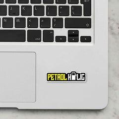 Petrol Holic Laptop Sticker