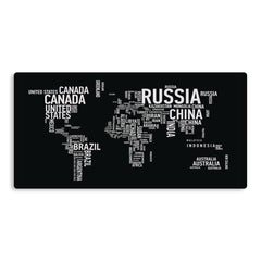 Word Map Tech Mat - Extra Large Mouse Pad