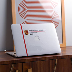 The White Racer 3D Laptop Skins