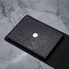 Black Topography Textured Laptop Skins