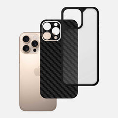 Black Carbon Bumper Mobile Cover - WrapCart