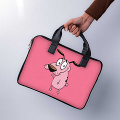 cowardly courage Laptop Sleeve With Handle - WrapCart