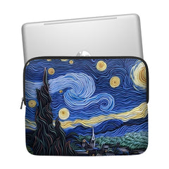 Abstract Wolf Laptop Sleeve