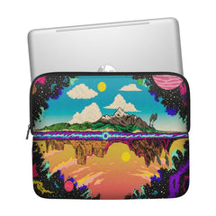 Abstract Wolf Laptop Sleeve