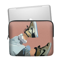 Abstract Wolf Laptop Sleeve