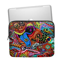 Abstract Wolf Laptop Sleeve