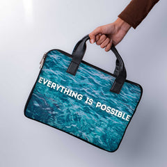 Everything Is Possible Laptop Sleeve With Handle - WrapCart