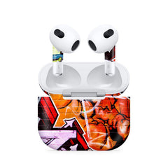 Airpods 4 Underground Graffitti Skin