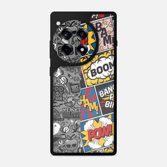 Boom Multi Abstract Bumper Mobile Cover - WrapCart