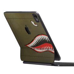 Shark Mouth Ipad Magic Keyboard Skin