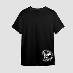 Gear 5 Embroidered Black Oversize T Shirt