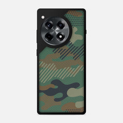 Military Green Camo Mobile Bumper Cover