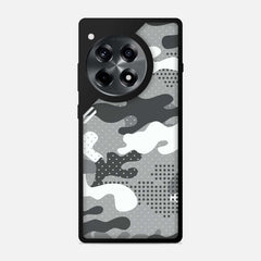 Military Grey Camo Mobile Bumper Cover