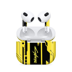 Airpods 4 Cyber Yellow Skin