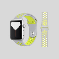 Apple Watch Sports Strap Sports Grey Green - 38/40/41 MM