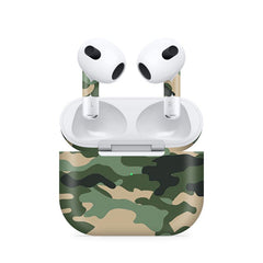 Airpods 4 Dark Green Camo Skin