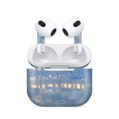 Airpods 4 WaterPaint Blue Skin