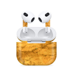 Airpods 4 WaterPaint Yellow Skin