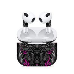 Classic Owl Pink Airpods 4 Skin